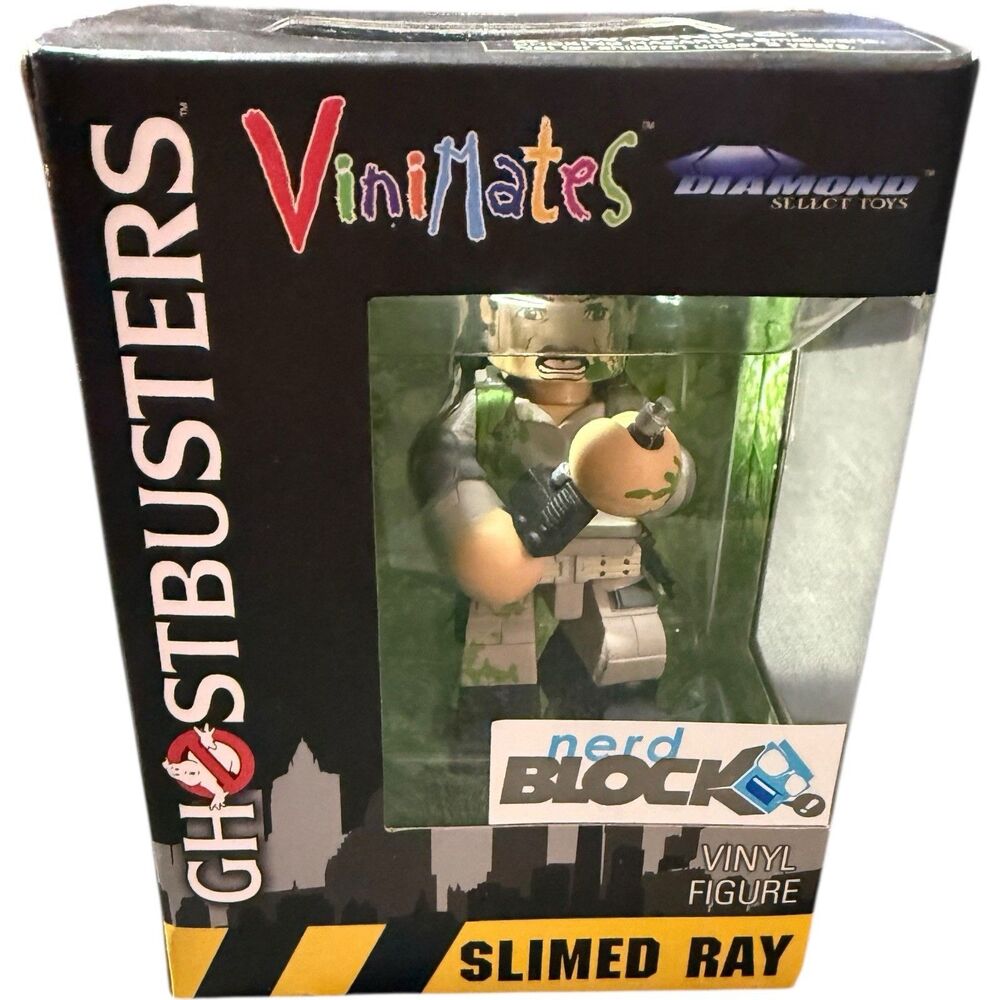 Ghostbusters Slimed Ray - Vinimates 4” Vinyl Figurine Diamond Select Toys Sealed